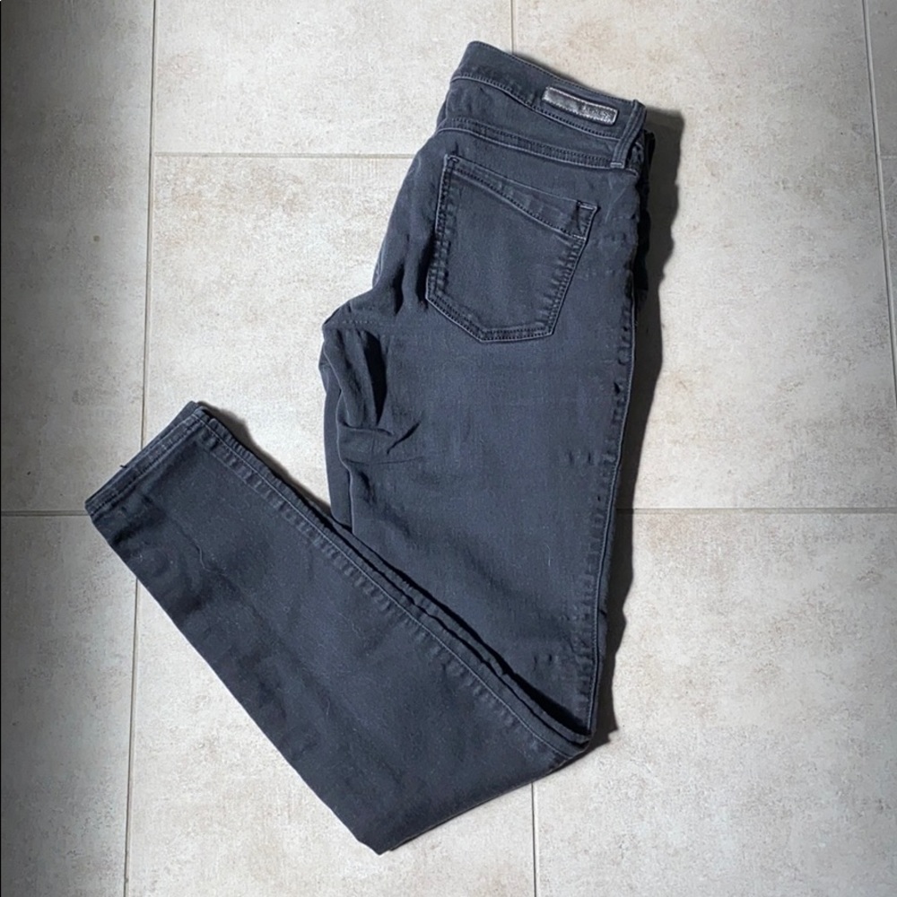 Express black skinny jeans